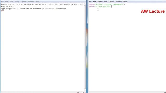 Saving you File and running it in Python смотреть онлайн