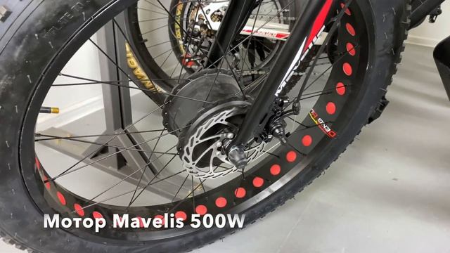 Электрофэтбайк Mavelis Rage 500W. смотреть онлайн