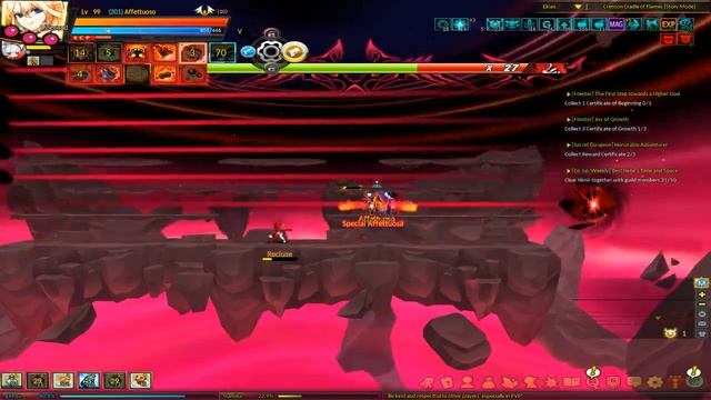 [Elsword NA] Prime Operator 4:49 12-7 (Story Mode) Crimson Cradle of Flames смотреть онлайн