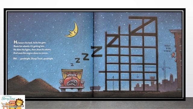 Goodnight Goodnight Construction Site - Read Aloud for Story Time! смотреть онлайн