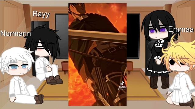 Tpn react to ray’s future | 1/1 | Tpn x Aot | Ray as Levi AU смотреть онлайн