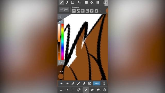 Как Нарисовать Арт на Телефоне? Рисуем Арт в MediBang Paint по Фото на Андроид смотреть онлайн