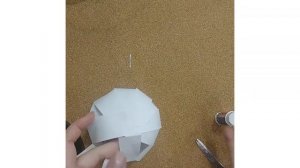 Макет юрты. Кружок "Зеленая" архитектура" Детского Центра Урбанистики на Дубровке.