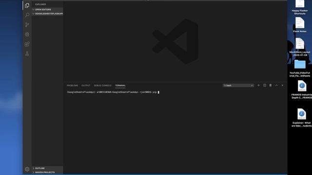 Simple Python Flask API with Google Sheets - 02 - Installing the Required Libraries смотреть онлайн