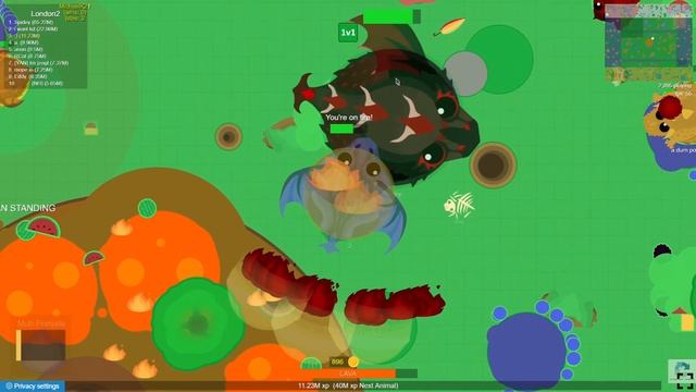 Mope.io | King Dragon Hunt Fails | Mope.io Fails Compilation