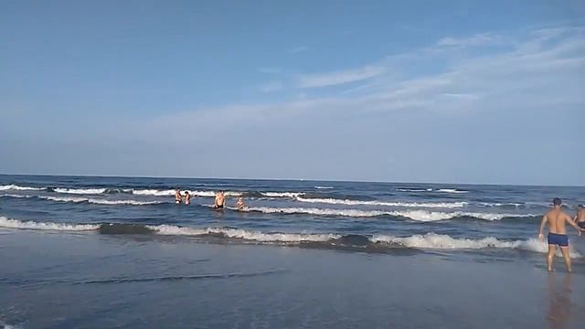 Румыния. Пляжи города Мамая. смотреть онлайн