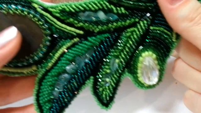 Necklace/Beaded Necklace/DIY Necklace/Beaded/Колье своими руками/Вышитое колье из бисера. Часть 2