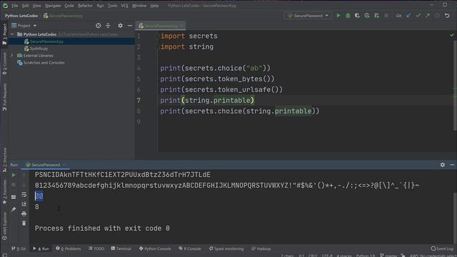 Sichere Passwörter erstellen mit Python смотреть онлайн