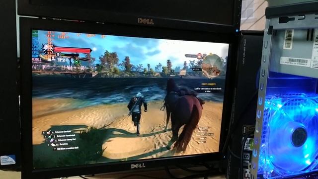 GTX 460 768MB + Xeon l5420 Witcher 3 test gameplay смотреть онлайн
