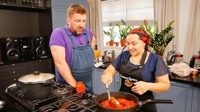 БОРЩ ТАБОРНЫЙ ЦЫГАНСКИЙ. Для Вас готовят АЛЕКСЕЙ ШАРОВ и ГАЛИНА @galina_kuhnya смотреть онлайн
