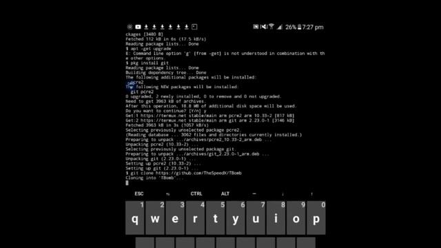 Call/sms Bombing using Termux with TBomb (No Root) by Invisible hacker смотреть онлайн