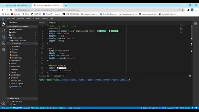 React Js | CODING PRACTICE 8 | NXTWAVE | CCBP смотреть онлайн