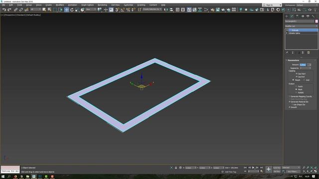 Моделирование в 3Ds Max. Создание стен. смотреть онлайн