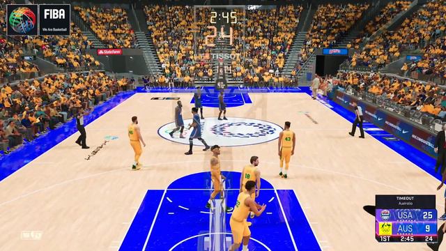 NBA 2K21 My Career Next Gen EP 54 - The Decision + Team USA V Australia (PS5) смотреть онлайн