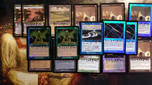 МТГ коллекции - Художники и их подписи -  Magic: The Gathering WinCondition Mtg Collection