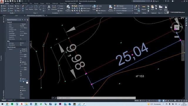 Criando uma Planta de Topografia no AutoCAD do Início ao Fim смотреть онлайн