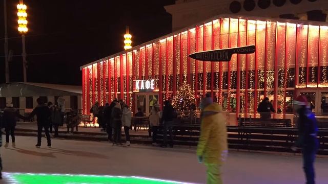 ВДНХ-новогодняя ночь каток ⛄️❄️⛄️❄️ смотреть онлайн