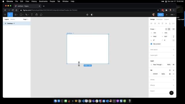 CTEC 270: Chaning the height of a Frame in Figma смотреть онлайн