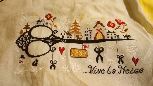 65. Праздничный рукодельный влог | Вышивка крестом смотреть онлайн