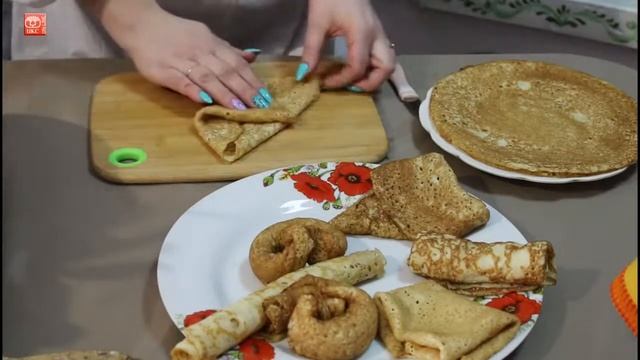 Как красиво подать блины? смотреть онлайн
