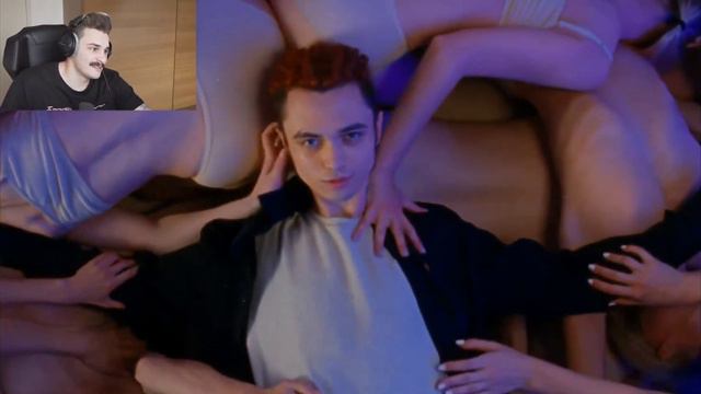 #юлик #реакции #gonefludd РЕАКТ ЮЛИКА НА КЛИП - Gone.Fludd - Сахарный Человек