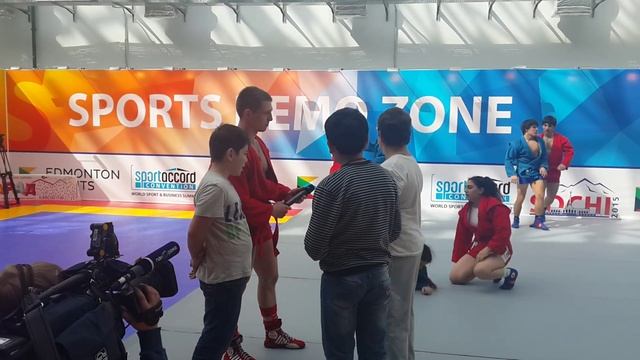 Presentation of Sambo at SportAccord Convention 2015 in Sochi смотреть онлайн