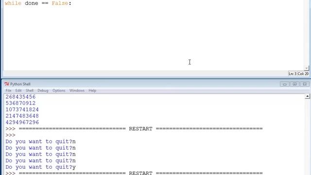 Chapter 4: While loops смотреть онлайн