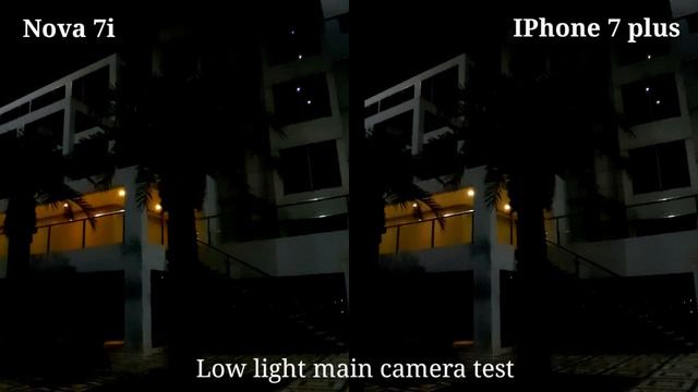 Huawei Nova 7i Camera Vs IPhone 7 Plus Camera Test