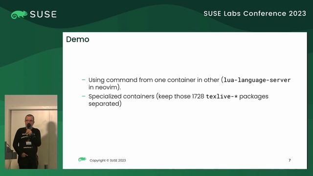 Matej Cepl Python & MicroOSALP – Packager's life in the containerized universe смотреть онлайн