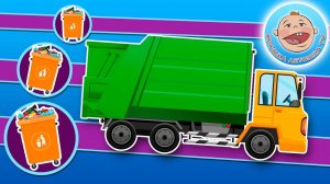 Мультики про Машинки. Мусоровоз. Развивающий Мультик для Детей
