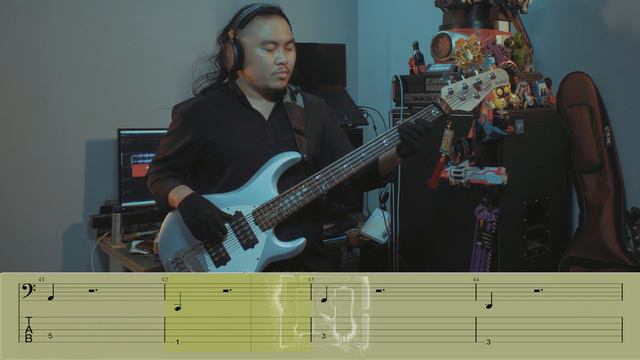 Linkin Park - Lost | bass cover with tab смотреть онлайн