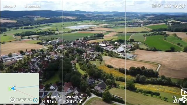 Тест на дальность полета DJI mavic mini ce 2.4 ггц. 2500м