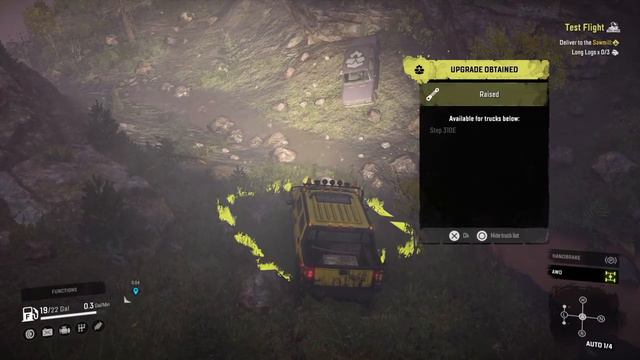 Step 310E Raised Suspension Upgrade Location | SnowRunner смотреть онлайн