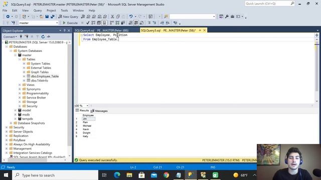 How to Get Data from a SQL Database and Table Using the SELECT Function! смотреть онлайн