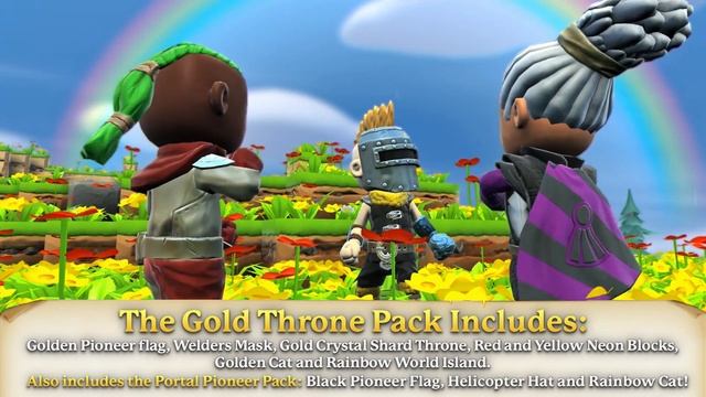 Portal Knights - PlayStation 4 and Xbox One - The Gold Throne Pack смотреть онлайн