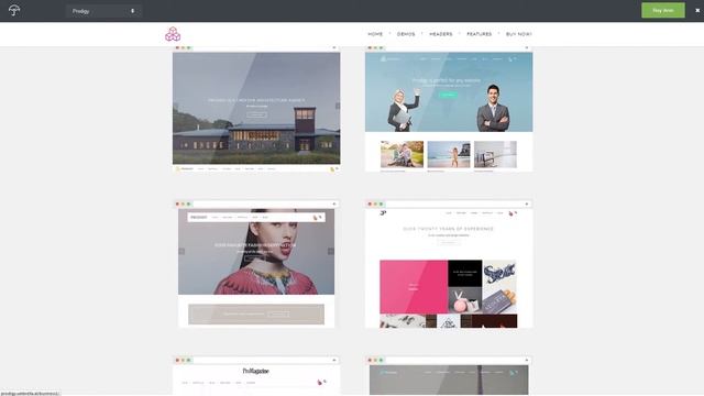 Prodigy - Impressive Multi-Purpose WordPress Theme смотреть онлайн