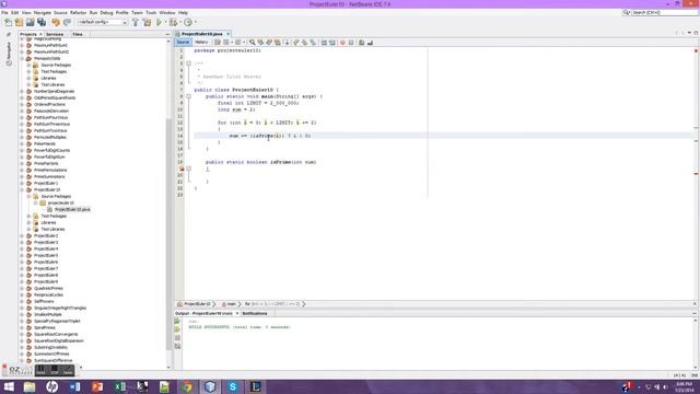 Project Euler Euler Question 10 смотреть онлайн