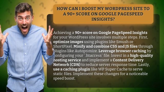 How Can I Boost My WordPress Site to a 90+ Score on Google PageSpeed Insights? смотреть онлайн