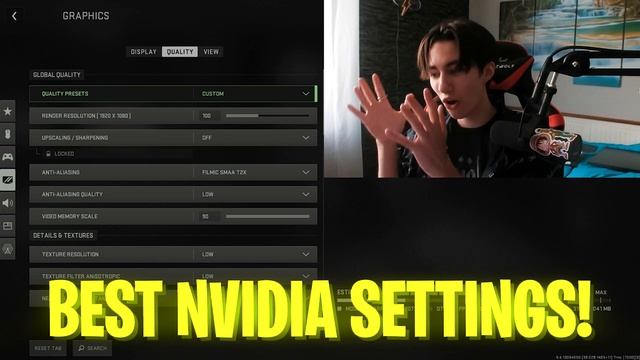 MODERN WARFARE 2: BEST SETTINGS FOR MAX FPS and LOW LATENCY! (MW2 Best Settings) смотреть онлайн