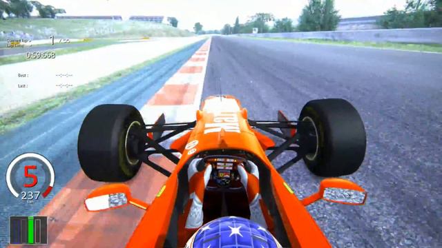 Assetto Corsa - Ferrari F310B Stint Acclimatization Testing at Catalunya смотреть онлайн