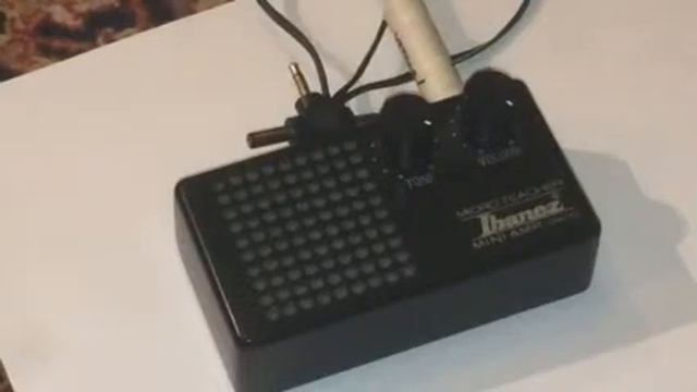 Ibanez GA-10 Micro Teacher Mini Amp 1979 смотреть онлайн