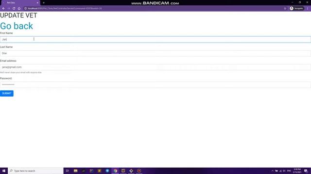 Pet Clinic(JAVA, SERVLETS, JSP, JSTL, MYSQL) смотреть онлайн
