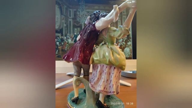 Фарфоровые статуэтки: ВИКТОРИАНСКИЕ ТАНЦЫ смотреть онлайн