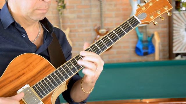 Shank Instruments - Handmade solid wood archtop guitar - Demo #2 смотреть онлайн