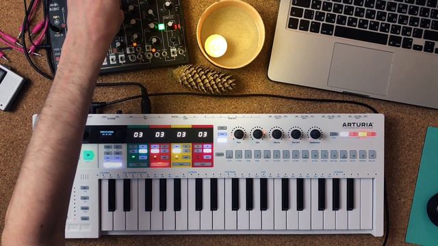 Arturia Keystep Pro performance (song 2) смотреть онлайн