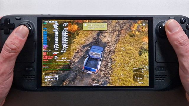 SnowRunner on Steam Deck OLED with Steam OS 3.6 смотреть онлайн