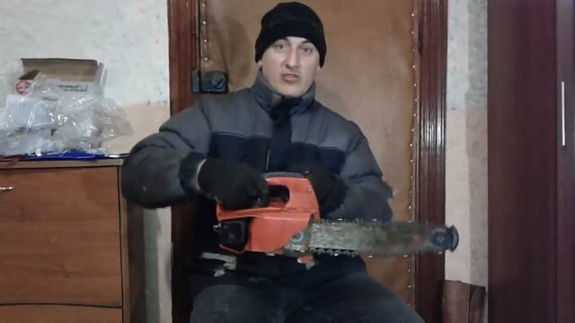 Как пилить слабой бензопилой толстые брёвна? смотреть онлайн