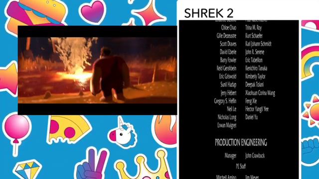 shrek 2 ending credits cartoon network смотреть онлайн
