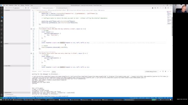 Debugging Typescript in VS Code смотреть онлайн