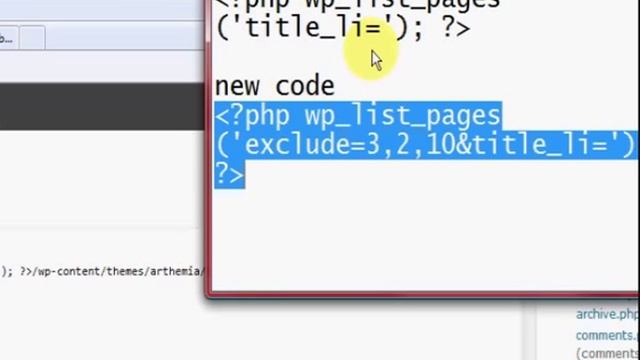 Remove top navigation link from the page menu in Wordpress смотреть онлайн